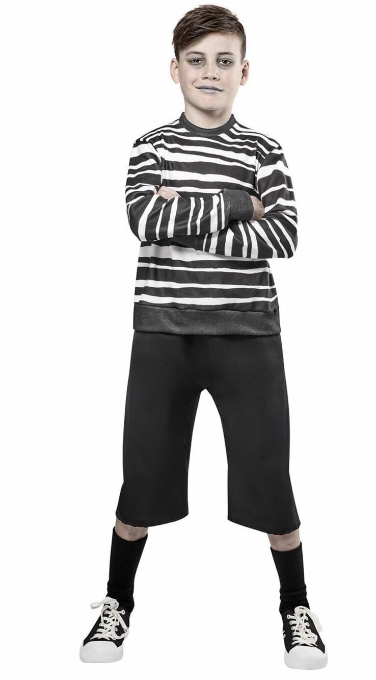 Rubies Pugsley Addams Family Child Costume Halloween Dress Up Boys Small Size 6